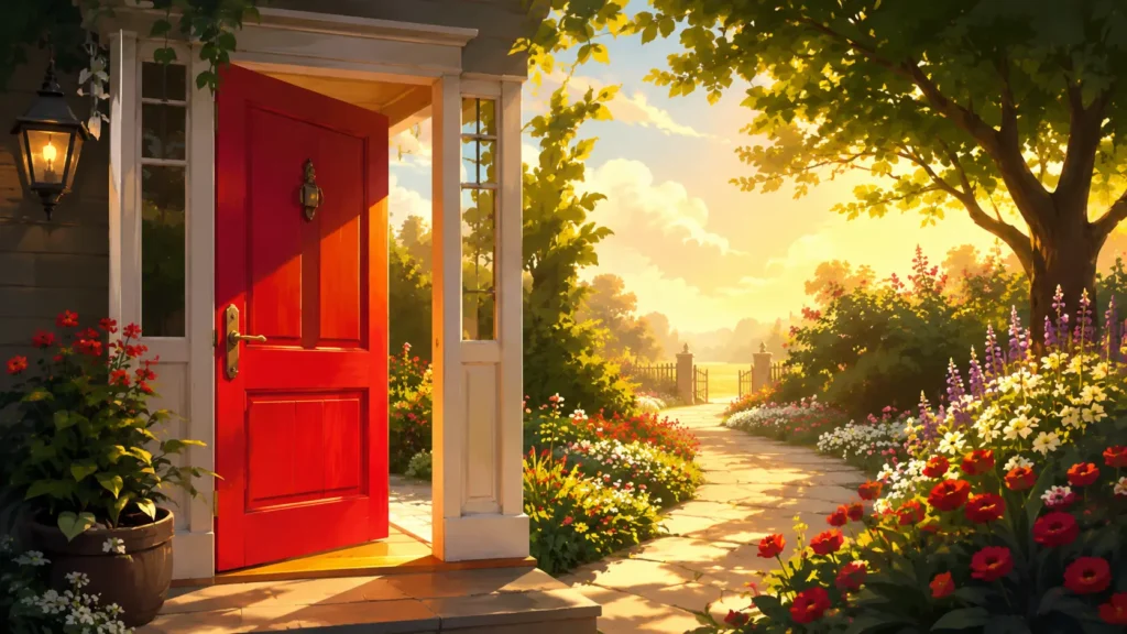 What Does A Red Door On A House Mean